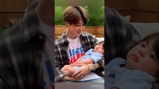 #bts# jimin as father ai pics #btsarmy #army #