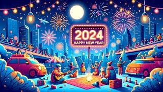 Happy New Year 2024  Chill Lofi Hip Hop & ChillHop Beats  Lofi Playlist 2024