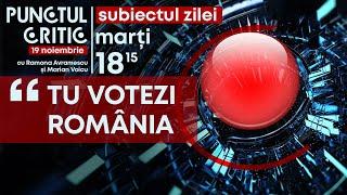 PUNKT KRYTYCZNY: GŁOSUJESZ RUMUNIĘ – wydanie z 19 listopada 2024 r.(@TVR1)