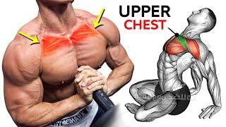 BEST UPPER CHEST WORKOUT FASTER ( 7 EXERCISES)