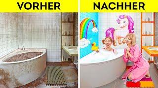 EXTREME ZIMMER-UMGESTALTUNG || Fantastische DIY Dekoideen | Tutorials & Eltern-Hacks von 123 GO!