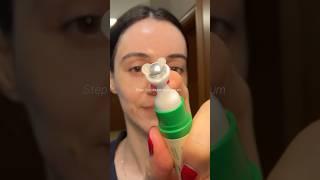 post-dermaplaning skincare routine  #dermaplaning #pmskincareroutine #skincareroutine #skingoals