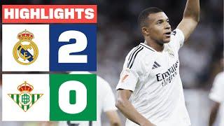 REAL MADRID 2 - 0 REAL BETIS | HIGHLIGHTS LALIGA EA SPORTS