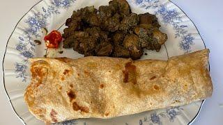 Chicken livers Curry/ Bunjal Style. Recipe