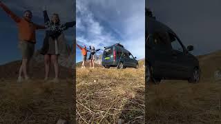 VAN LIFE Dolomites Italy | Renault Kangoo Mini Camper | The best park-up doesn’t exi-