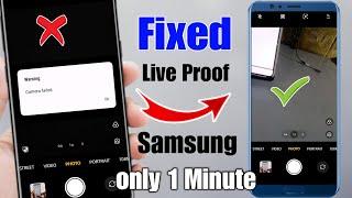 how to fix camera failed in samsung | warning camera failed samsung a13 | samsung camera failed