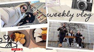 WEEKLY VLOG | grwm za fotkanje u Zagrebu | mamina štrudla ️