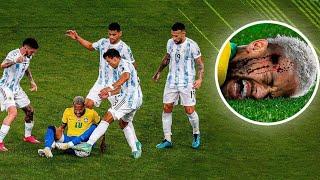 NEYMAR JR - Brutal Fouls & Horror Tackles | HD