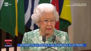 Elisabetta II e la politica: da Churchill a Liz Truss - La Vita in Diretta 09/09/2022