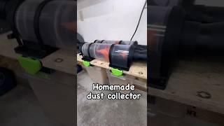 3D printed homemade centrifugal dust collector #woodworking #tools #diy