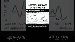 부동산투자, 천천히 꾸준히 공부하면 돈 절대 못법니다 #경매초보 #부동산강의 #경매강의