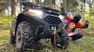 Лучший средне кубатурный квадроцикл сезона! Новый Loncin XWolf 550L