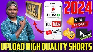 How to Upload High Quality YouTube Shorts in Tamil on Mobile