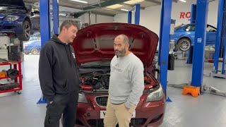 Chris Harris on Cars: E61 M5 update. We have engine problems!