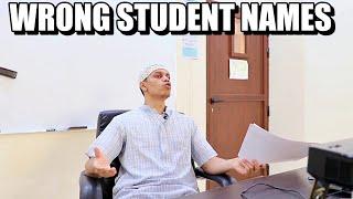 Student Names | Zubair Sarookh