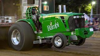 Tractor Pulling 2024: Super Stock Tractors: OSTPA Ashland, OH 2024.