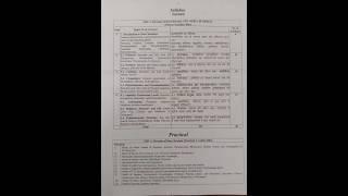 B.Sc Zoology Honours ( 1st Semester) syllabus #bsczoology #zoology #msczoology #babsc