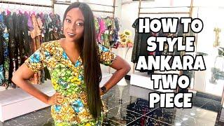 OOTD HOW TO WEAR AFRICAN PRINT | READY TO WEAR AFRICAN DRESSES  | AFRICAN DRESSES STYLES