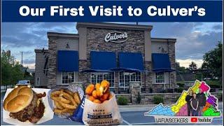 Our First Time Trying Culver’s