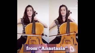 Once Upon A December from Anastasia, cello duet