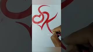 Fancy Letters SK | Letter writing |Your Own Swirled Letters | Tattoo mehndi designs style letters