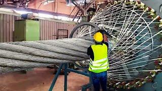 Fastest Heavy Cable Car Splicing Process - INSANE 2600kg Monster Steel Forging Technology