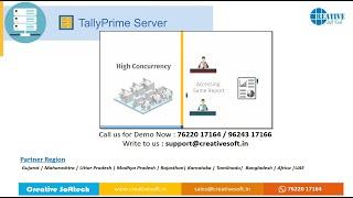 TallyPrime Server - High Data Concurrency - New Feature | Creative Softtech