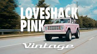 Loveshack Pink Modern Classic by Vintage