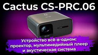 Обзор проектора Cactus CS-PRC.06