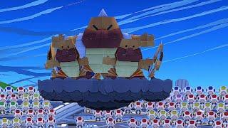 Paper Mario Origami King - Sumo Bros Boss Fight #11