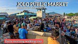 Early morning walking tour in Downtown Jolo Sulu | Trying original chicken mami of Tausug recipe