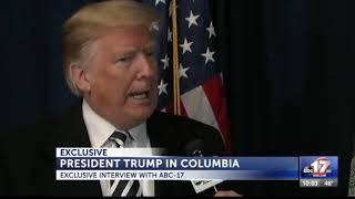 Interview: Ashley Strohmier of KMIZ ABC 17 Columbia Interviews Donald Trump - November 1, 2018