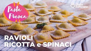 RAVIOLI RICOTTA e SPINACI: il GUSTO CASALINGO della PASTA FRESCA