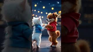 Tropical Rooftop Groove – Pup & Kitten Salsa Jam