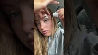 PRESS on eyebrows?! #ytshorts#trending#viral