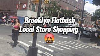 LIFE IN NYC | Local store shopping in Brooklyn NY - Flatbush area | Cleaning gone wrong 