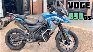 Voge 650DS Walk around and ride review. The best Value Adventure motorcycle?