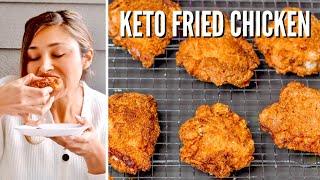 2 CARB FRIED CHICKEN! How to Make Delicious KFC Keto Fried Chicken