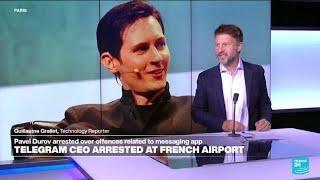 Telegram chief Pavel Durov to appear in court after French arrest • FRANCE 24 English