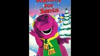 Barney - Waiting for Santa [1990] (1993 VHS) full in HD