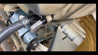 OldGuyDIY Fixed Outboard Boat Motor Fuel Gas Line Leaking Connector Replace $8 Fitting Or $1 O-Ring