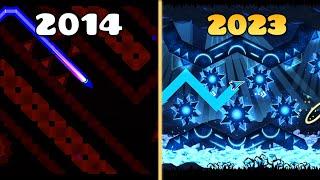 Geometry Dash's HARDEST Nine Circles of Every Year