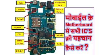 How to identify IC's on Mobile Phone motherboard