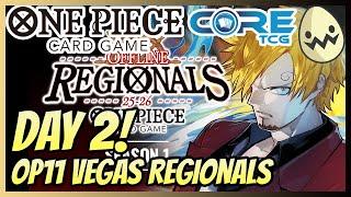 One Piece Card Game: Day 2! @CoreTCG-YT Las Vegas OP11 Regionals Tournament Livestream.