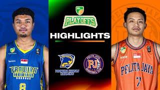 Semifinal Highlights: Prawira Harum Bandung vs. Pelita Jaya Jakarta | G1 #IBLPlayoffs2024