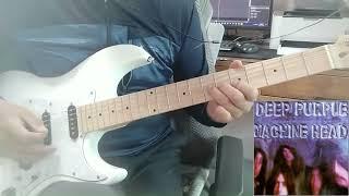 Deep Purple - Highway star guitar solo cover