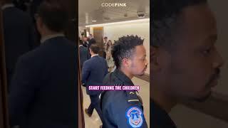 NOW: CODEPINK protestors confront Sec. Rubio