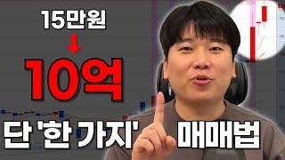 15만원으로 10억 만든 매매기법을 공개합니다 [대왕개미 홍인기]