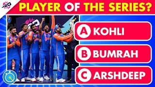 T20 WC 2024 FINAL Quiz | T20 Cricket World Cup 2024