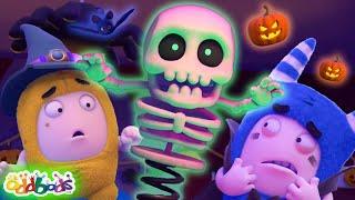 Pogo's Spooky Halloween Party | Oddbods | Funny Cartoons for Kids | Moonbug Kids Express Yourself!